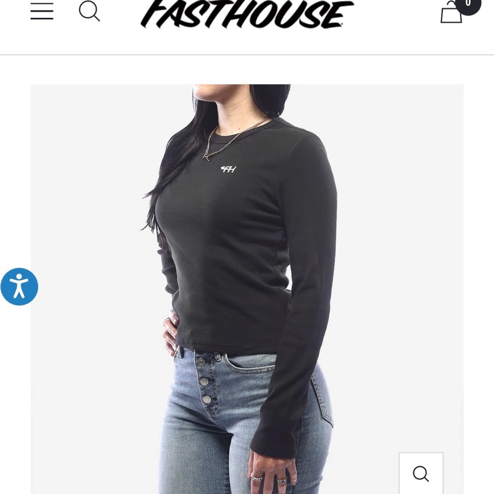 Fasthouse women’s Flight LS tee
